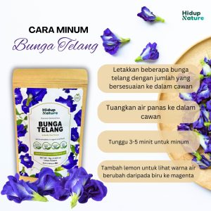 cara guna bunga telang tea